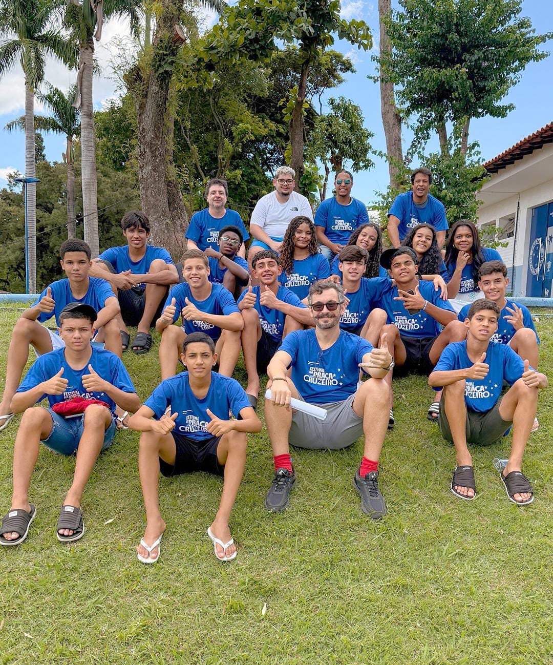 Evento do projeto Festival Na Praça com o Cruzeiro